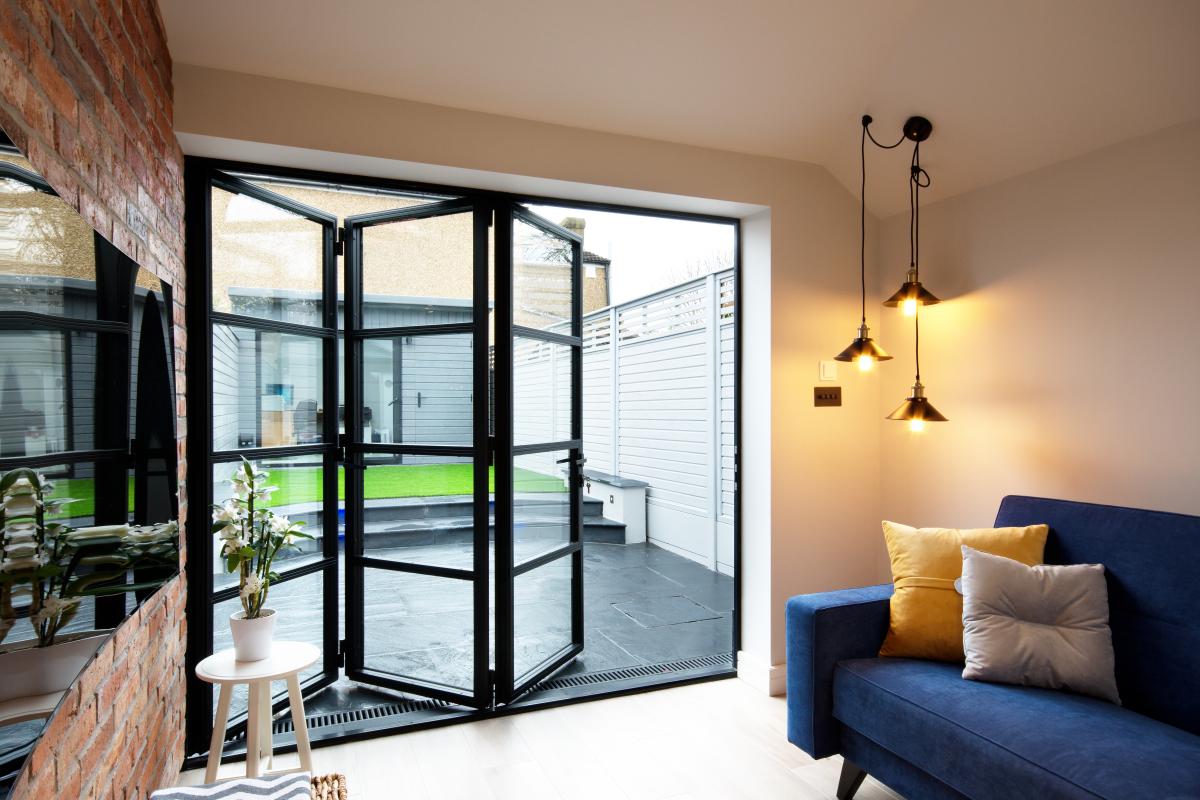 slide doors portamet crittall style doos