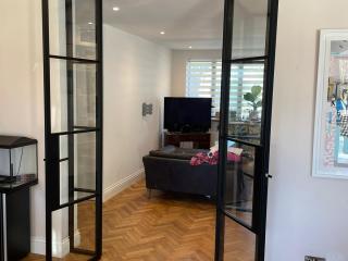 french steel doors interior