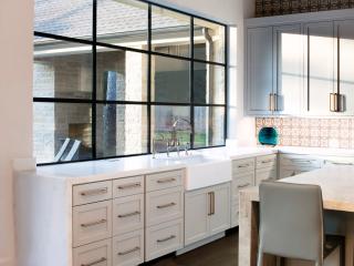 fixed panel steel wall